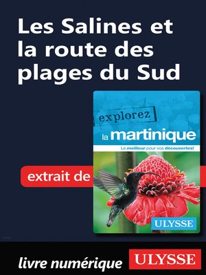 cover image of Martinique--Les Salines et la route des plages du Sud